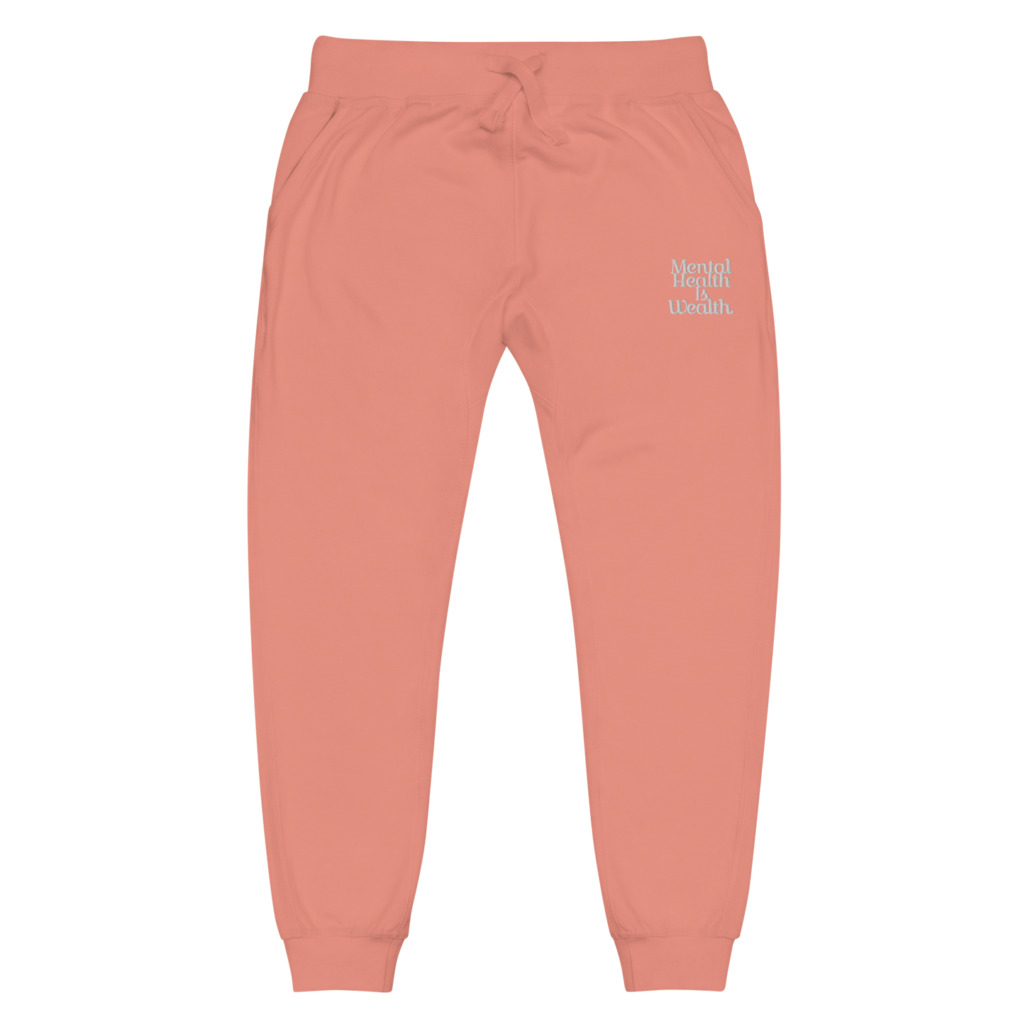 MENTAL HEALTH IS WEALTH Unisex sweatpants