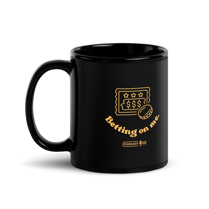 BOM Black Glossy Mug